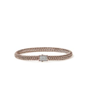 Icon Bracelet, Rose Gold, Diamonds, 5MM