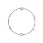 JH Lovestruck™ Station Bracelet, Sterling Silver, Diamonds, 1.45TCW