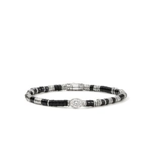 JH Lovestruck™ Heishi Bracelet, Sterling Silver, Hardstones, Diamond, 1.0TCW