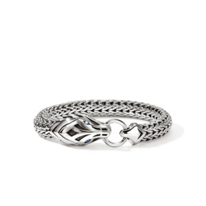 Naga Bracelet, Sterling Silver, 10.5MM