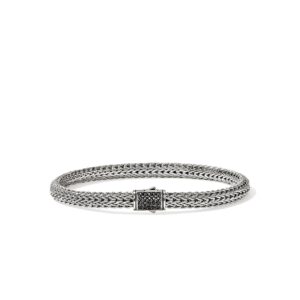 Icon Bracelet, Sterling Silver, Gemstones, 5MM