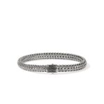 Icon Bracelet, Sterling Silver, Gemstones, 6.5MM