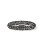 Icon Bracelet, Dark Silver, Gemstones, 10.5MM