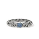 Icon Bracelet, Sterling Silver, Gemstones, 10.5MM