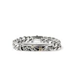 Legends ID Bracelet, Gold, Sterling Silver, 11MM