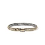 Icon Bracelet, Reversible, Gold, Sterling Silver, 6.5MM