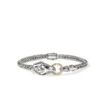 Naga Bracelet, Gold, Sterling Silver, Blue Sapphire, 4.4MM