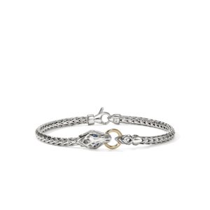 Naga Bracelet, Gold, Sterling Silver, 3.5MM