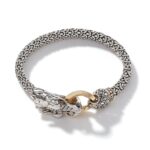 Naga Bracelet, Gold, Sterling Silver, 6MM