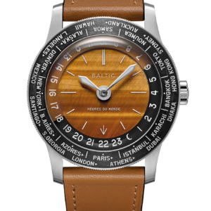 Heures du Monde Worldtimer Tiger Eye
