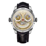 Konstantin Chaykin Joker Golden Mask Watch, 40mm Gold Dial
