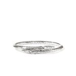 Naga Flex Cuff, Sterling Silver, 4.2MM