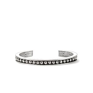 Nailhead Cuff, Sterling Silver, 7.5MM
