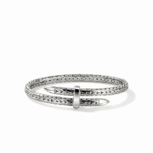 Spear Flex Cuff, Sterling Silver, 5.5MM
