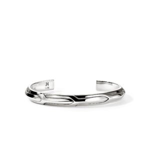 Icon 50 Cuff, Sterling Silver