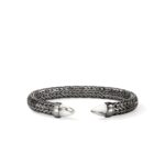 Spear 50 Flex Cuff, Dark Silver, Howlite