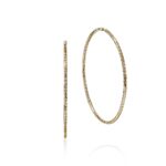 JH Essential Flex Hoop Earrings, Gold, 78.5MM