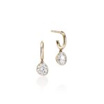JH Lovestruck™ Hoop Earrings, Gold, Diamonds, 1.5TCW
