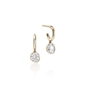 JH Lovestruck™ Hoop Earrings, Gold, Diamonds, 1.5TCW