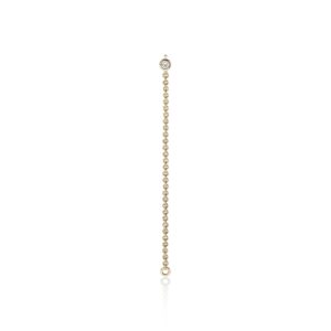 JH Lovestruck™ Drop Chain Earring, Gold, Diamond, .03TCW, Single