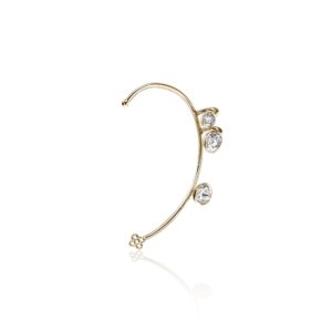 JH Lovestruck™ Ear Cuff, Gold, Diamonds, 1.75TCW, Single