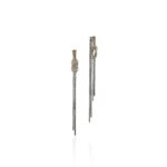Love Knot Drop Earring, Gold, Sterling Silver