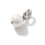 Pearl Pendant, Sterling Silver, 8MM