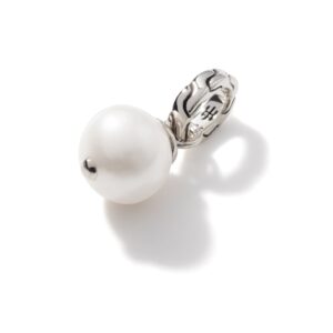 Pearl Pendant, Sterling Silver, 8MM