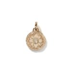 Padma Pendant, Gold