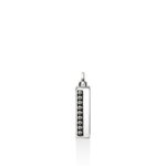 Nailhead Tag, Sterling Silver