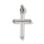 Cross Pendant, Sterling Silver