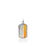 Icon 50 Pendant, Sterling Silver