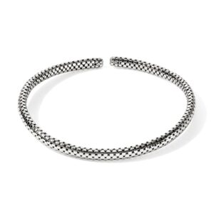 Dot Flex Choker, Sterling Silver