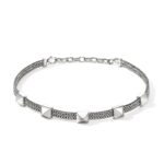 Icon Stud Choker, Sterling Silver, 6MM