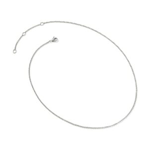 Rolo Chain Necklace, Sterling Silver, 1.5MM