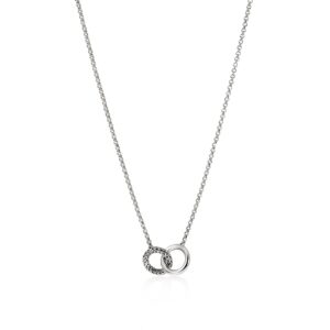 JH Essential Linked Necklace, Sterling Silver, 2MM