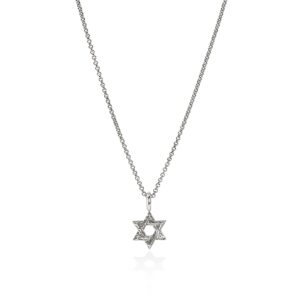 JH Essential Star of David Necklace, Sterling Silver