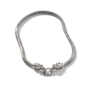 Naga Necklace, Sterling Silver, 7.5MM
