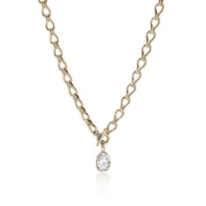 JH Lovestruck™ Link Necklace, Gold, Diamond, 2.5TCW