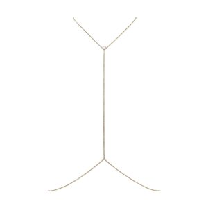JH Lovestruck™ Body Chain, Gold, Diamond, 1.25TCW