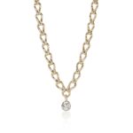 JH Lovestruck™ Link Necklace, Gold, Diamond, 4.0TCW