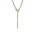 Artisan Series Naga Lariat Necklace, 2.5MM