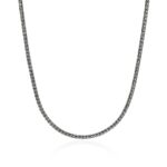 Icon Mini Necklace, Sterling Silver, 3.5MM