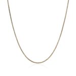 Box Chain Necklace, Gold, 1.6MM