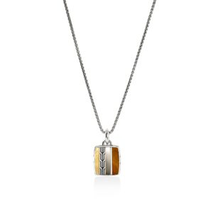 Icon 50 Necklace, Sterling Silver, Hardstones