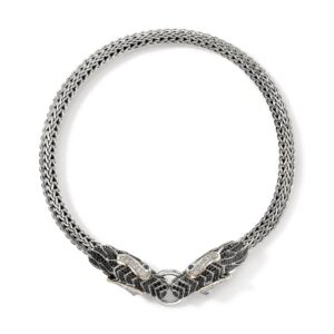 Naga Choker, Gold, Silver, Diamonds