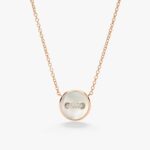 Pom Pom Dot Necklace with pendant