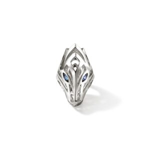 Naga Saddle Ring, Sterling Silver