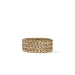Icon Link Ring, Gold, Wide