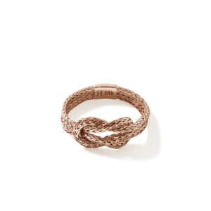 Love Knot Ring, Rose Gold, 3.6MM